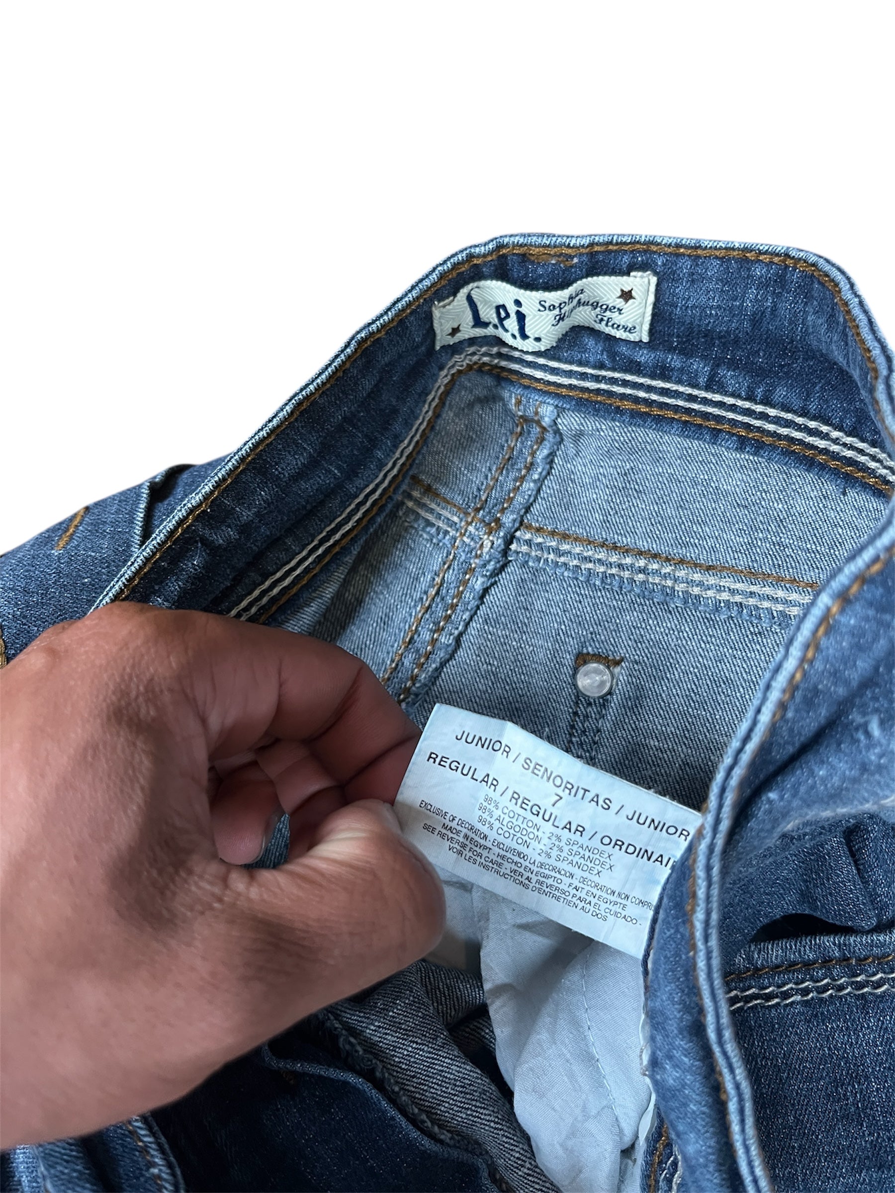 0140 Vintage Japan Style y2k 2000er Jeans Miss
me
S / 36 / 8