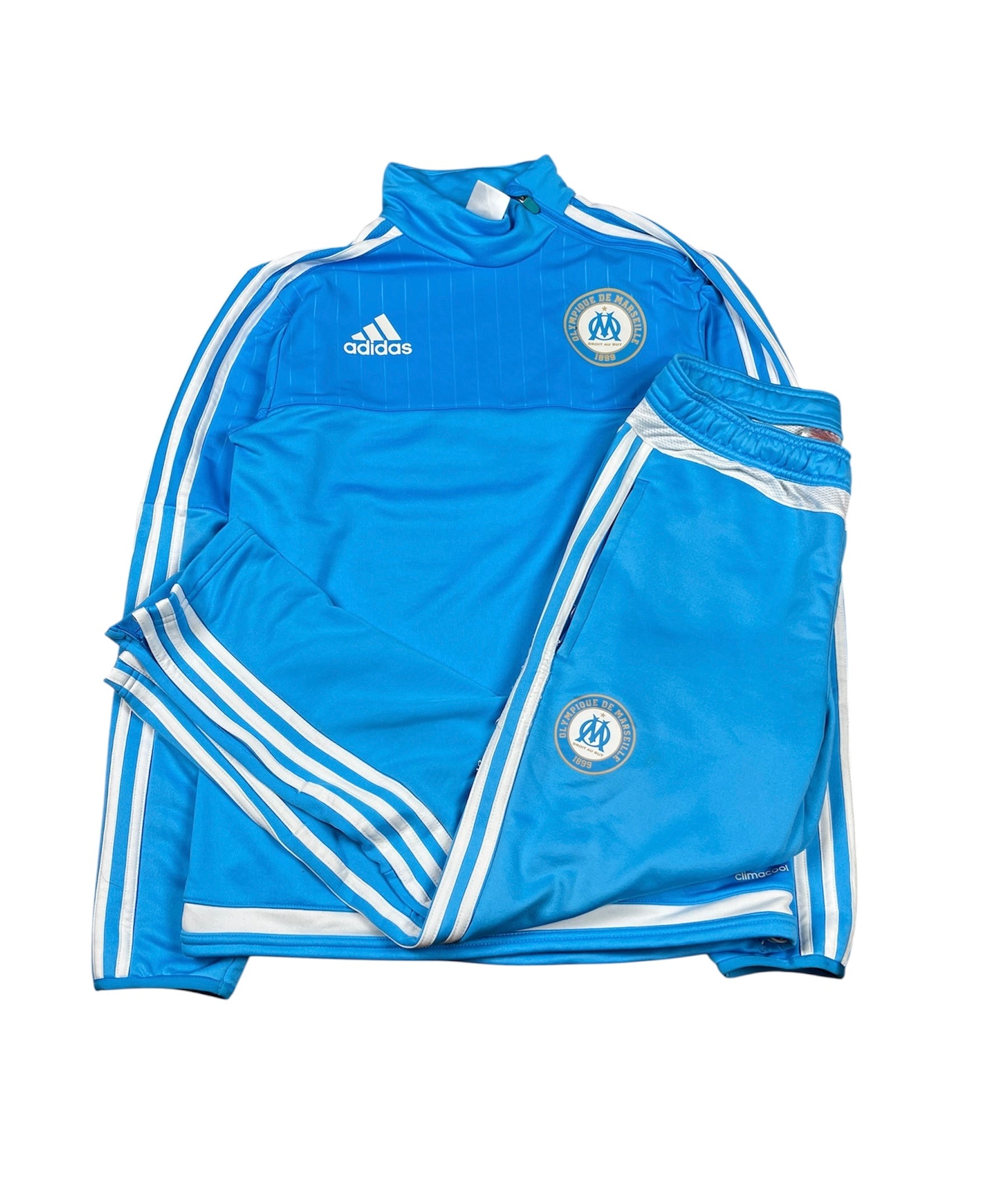0048Vintage Adidas Olympique Marseille
Trainingsanzug Größe XS