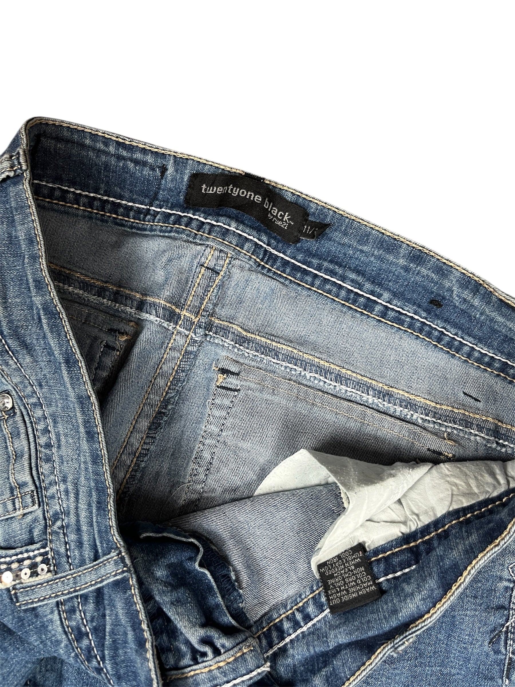 0141 Vintage Japan Style y2k 2000er Jeans denim miss me Style
M / 38 / 10