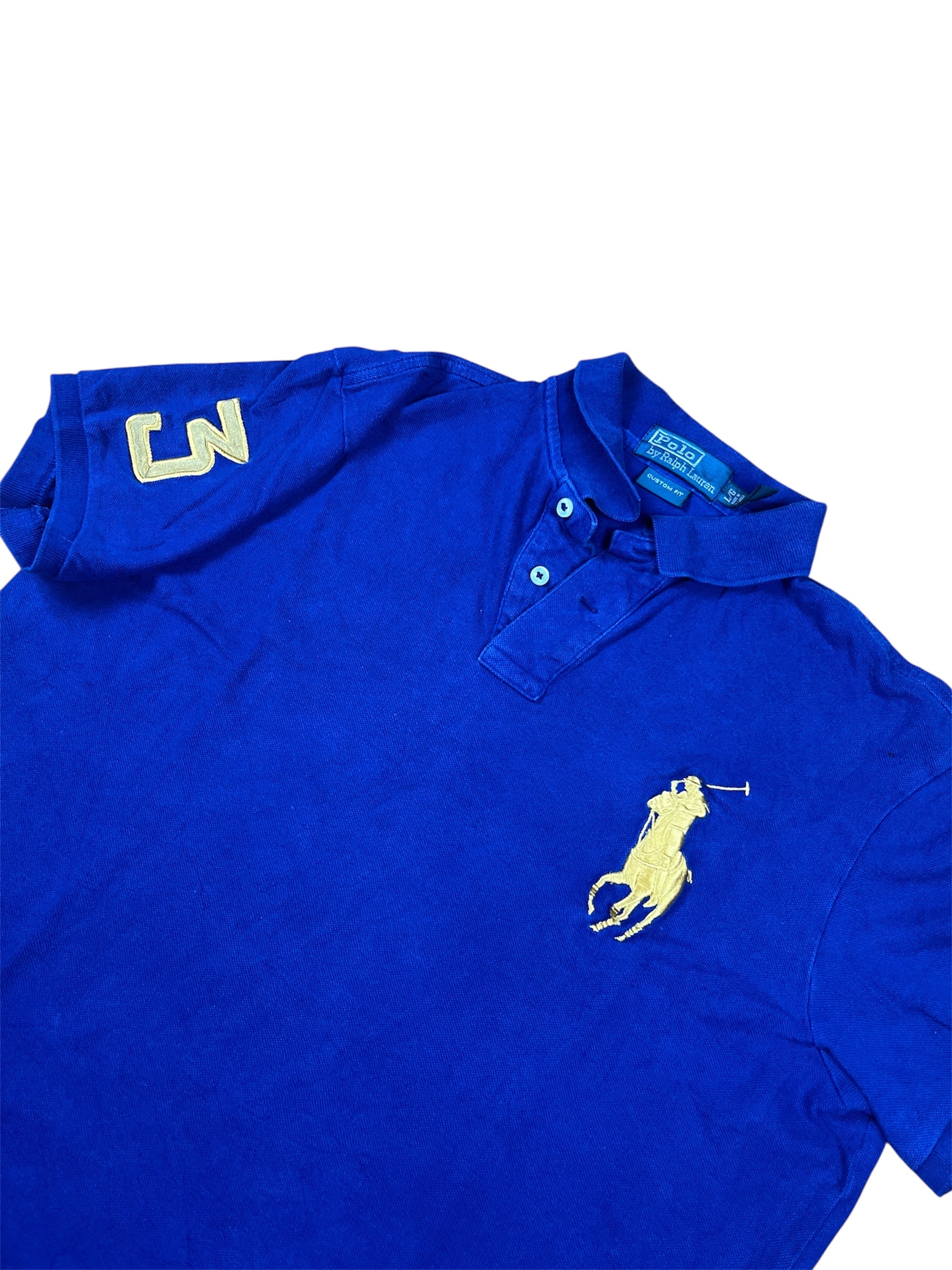 0057Vintage Ralph Lauren Polo - Dunkelblau Größe
L