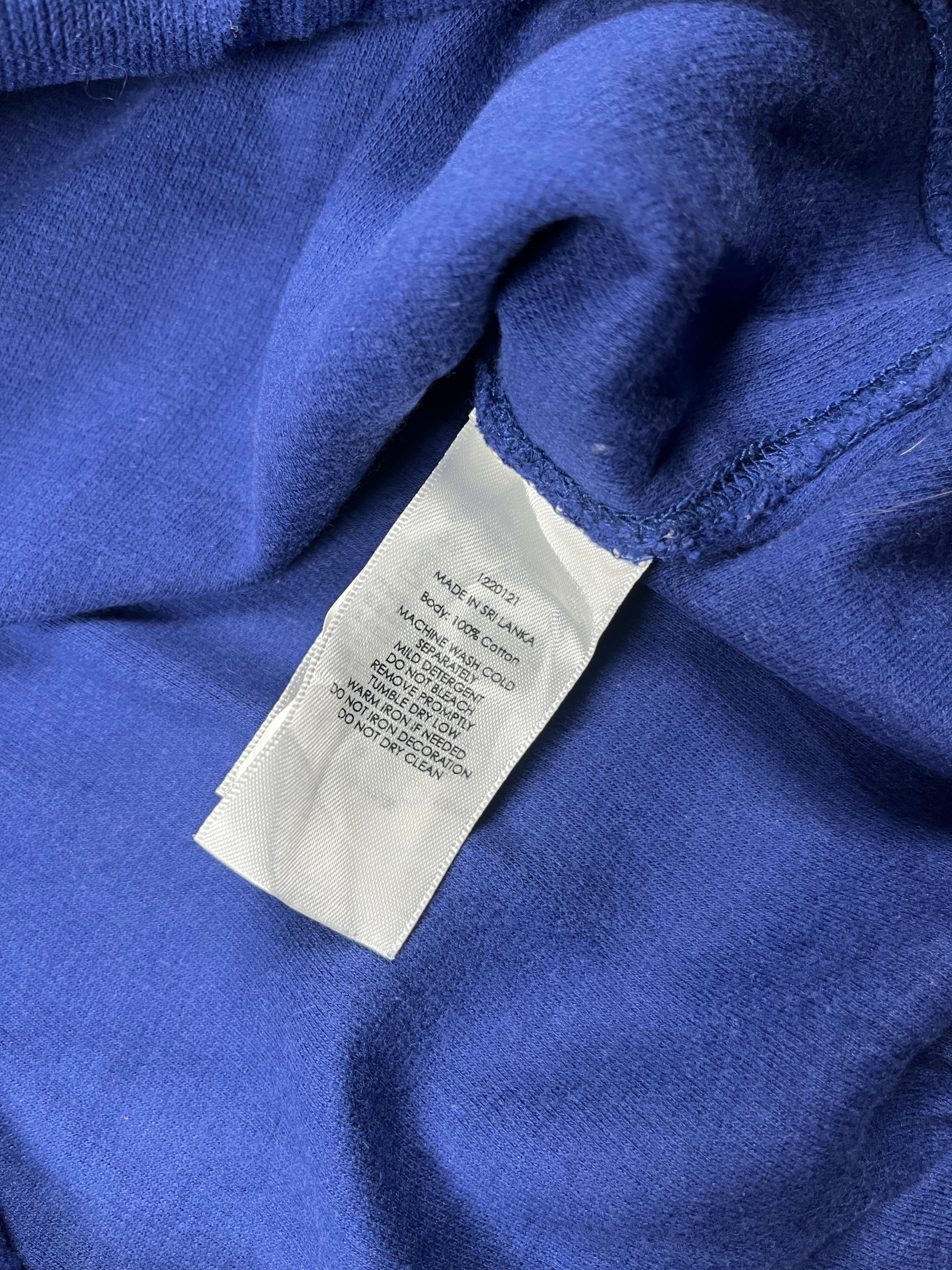 0071Vintage Ralph Lauren Pullover - Große S - edles Blau & Klassischer Look