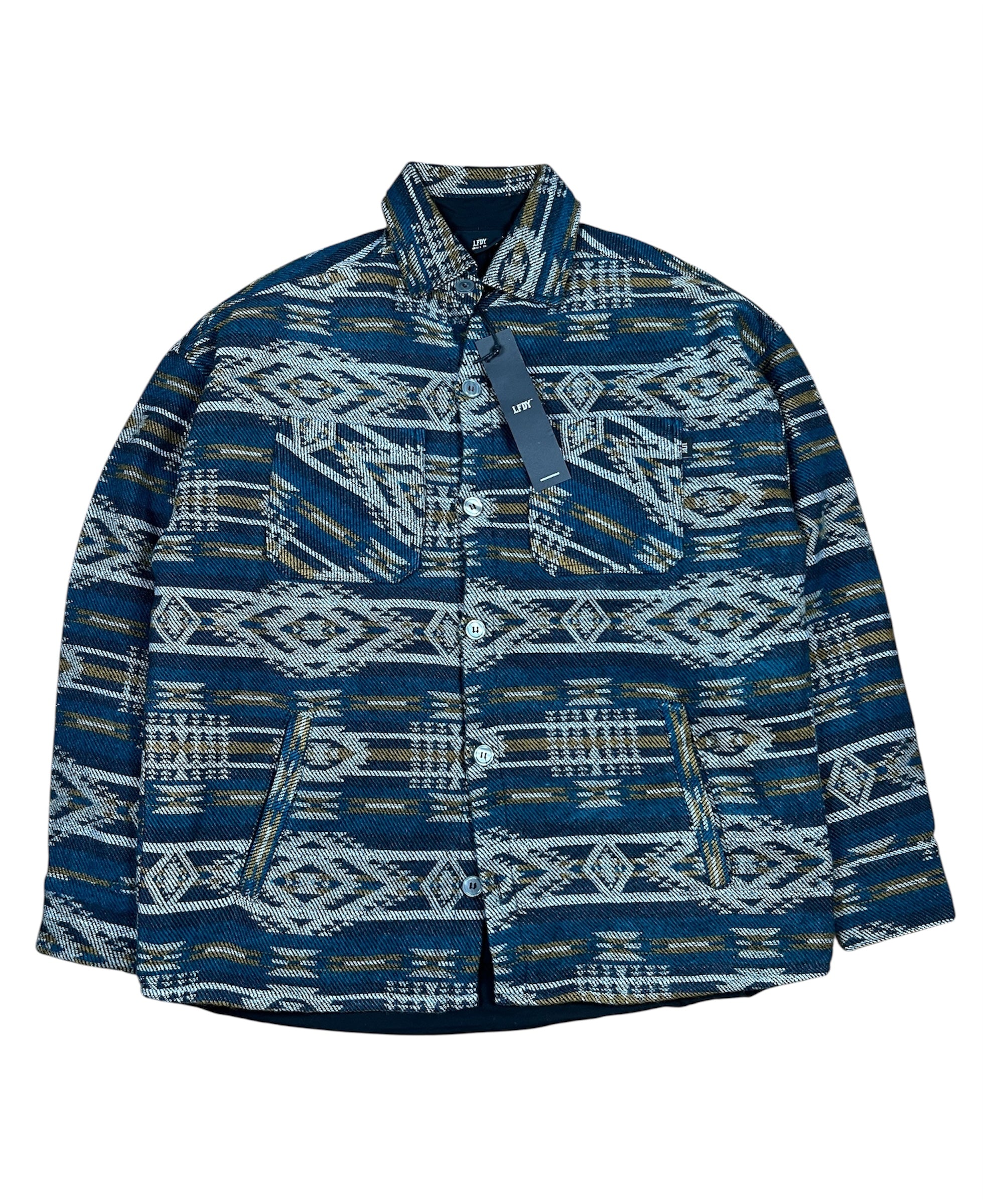 0100 LFDY (Live Fast Die Young) Vintage Overshirt
Jacke
S