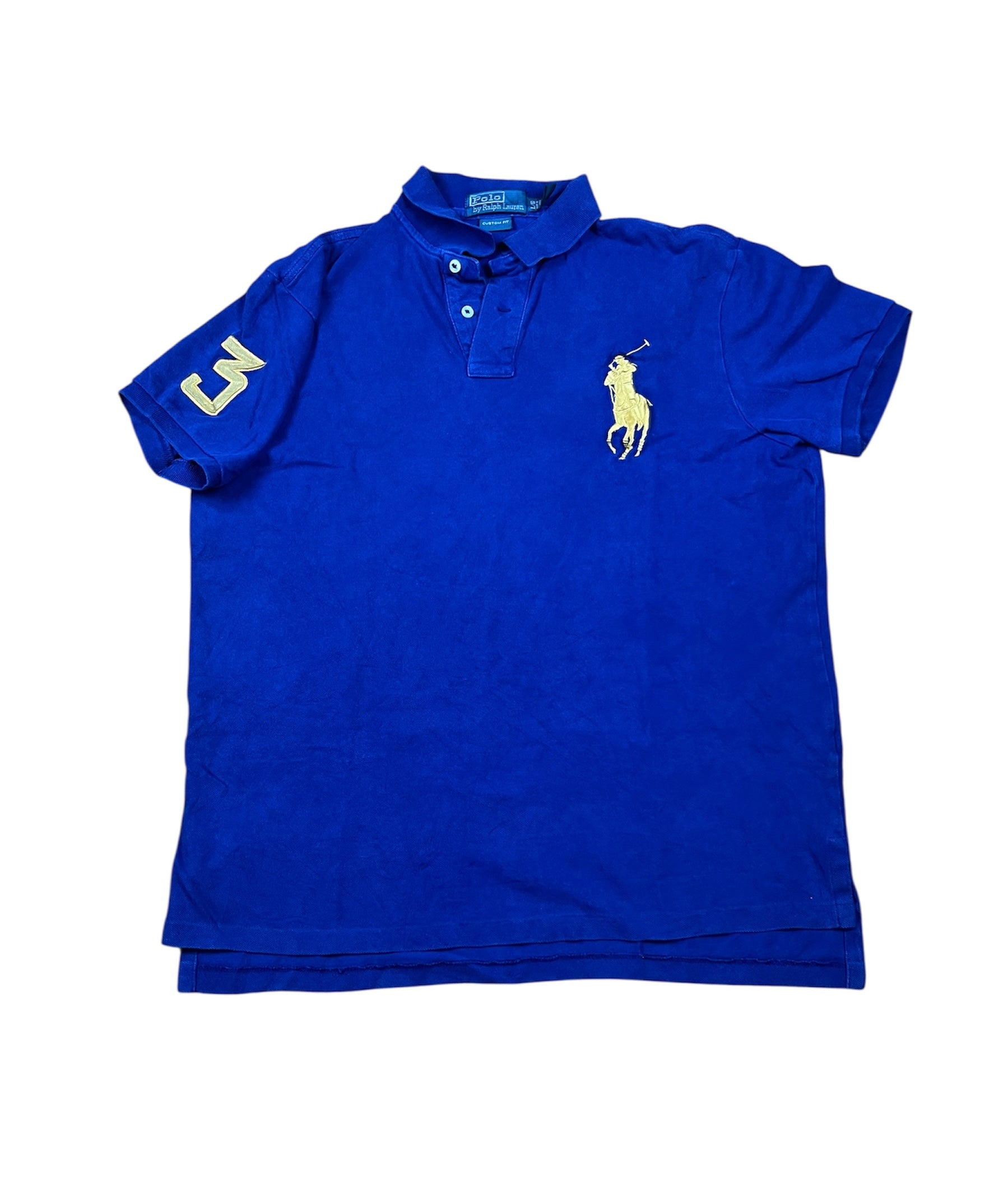 0057Vintage Ralph Lauren Polo - Dunkelblau Größe
L