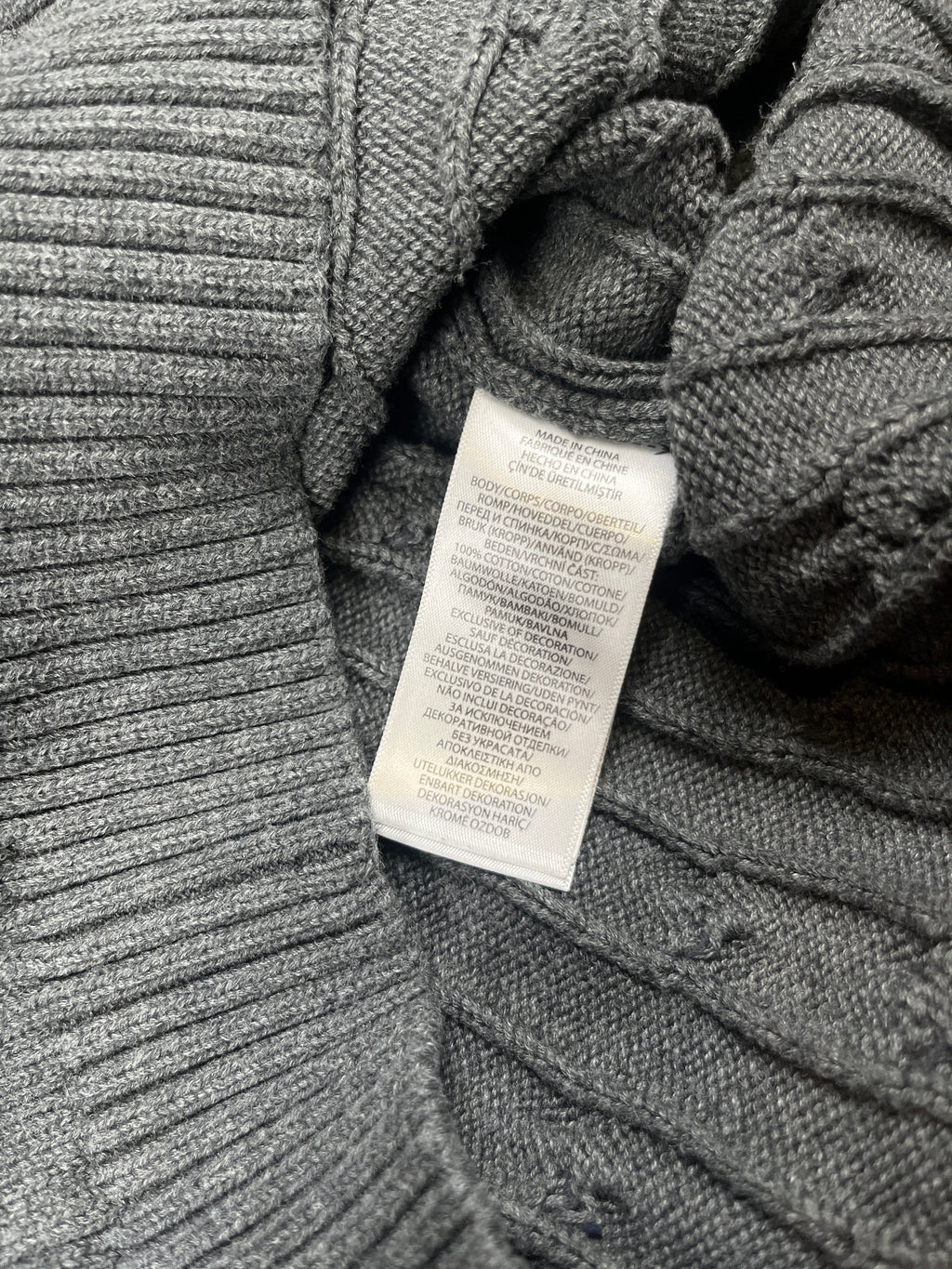 0109 Vintage Polo Ralph Lauren Zopfmuster Pullover
- Größe XL