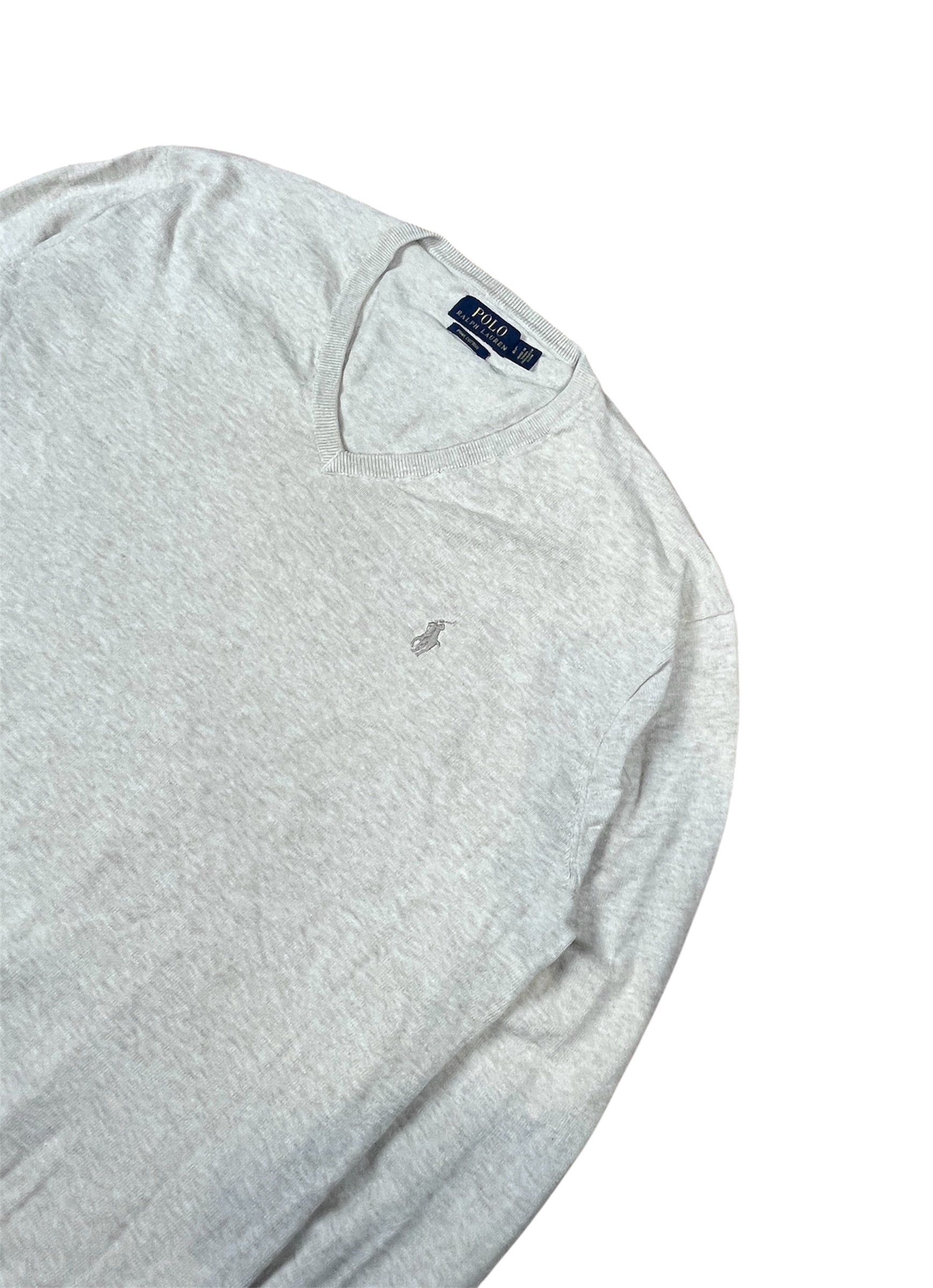 0081 Ralph Lauren Vintage Pullover L • Grau •
Klassiker