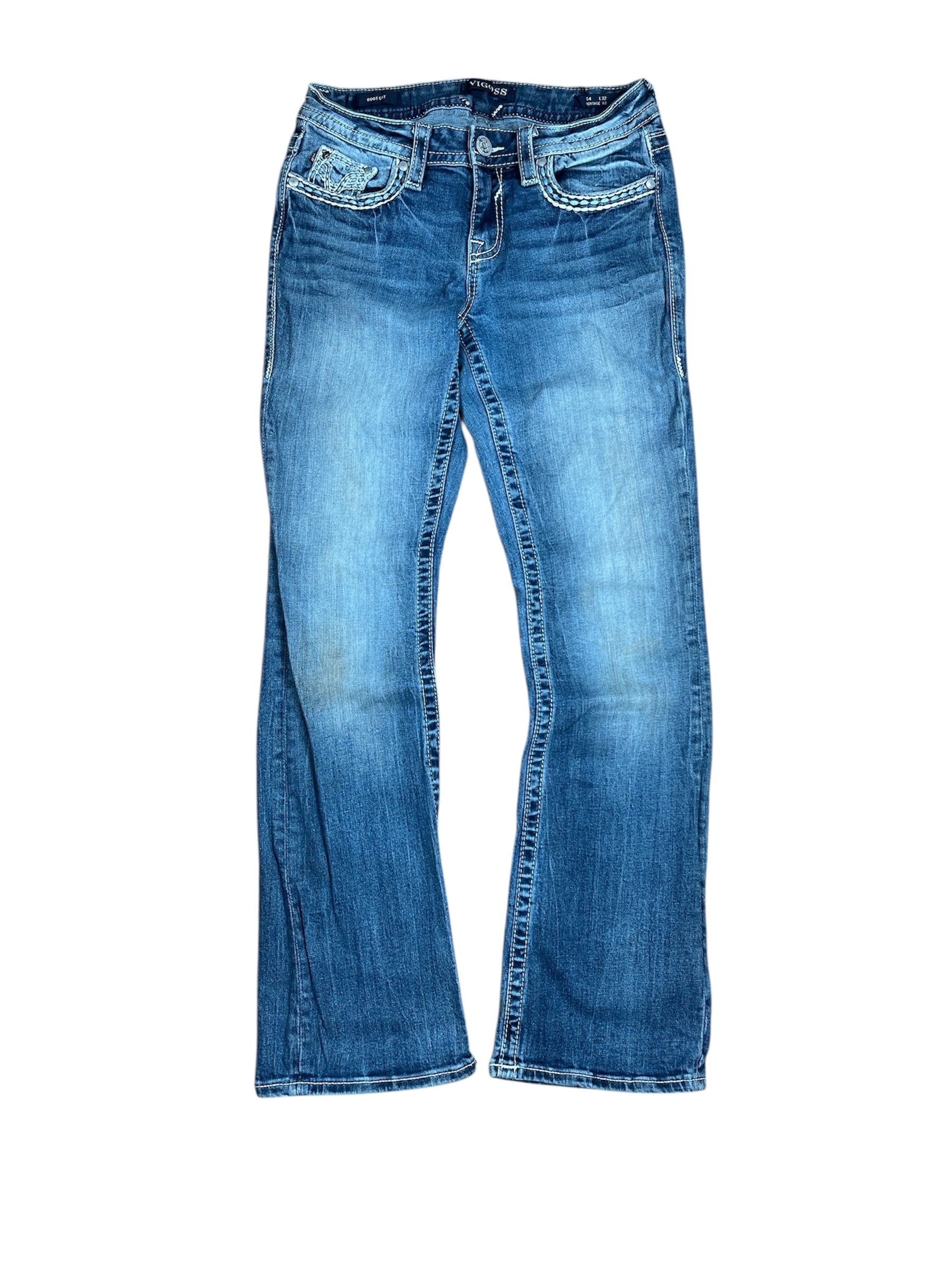 0134 Vigoss Vintage Jeans - Klassischer y2k miss me style true religion
S / 36 / 8