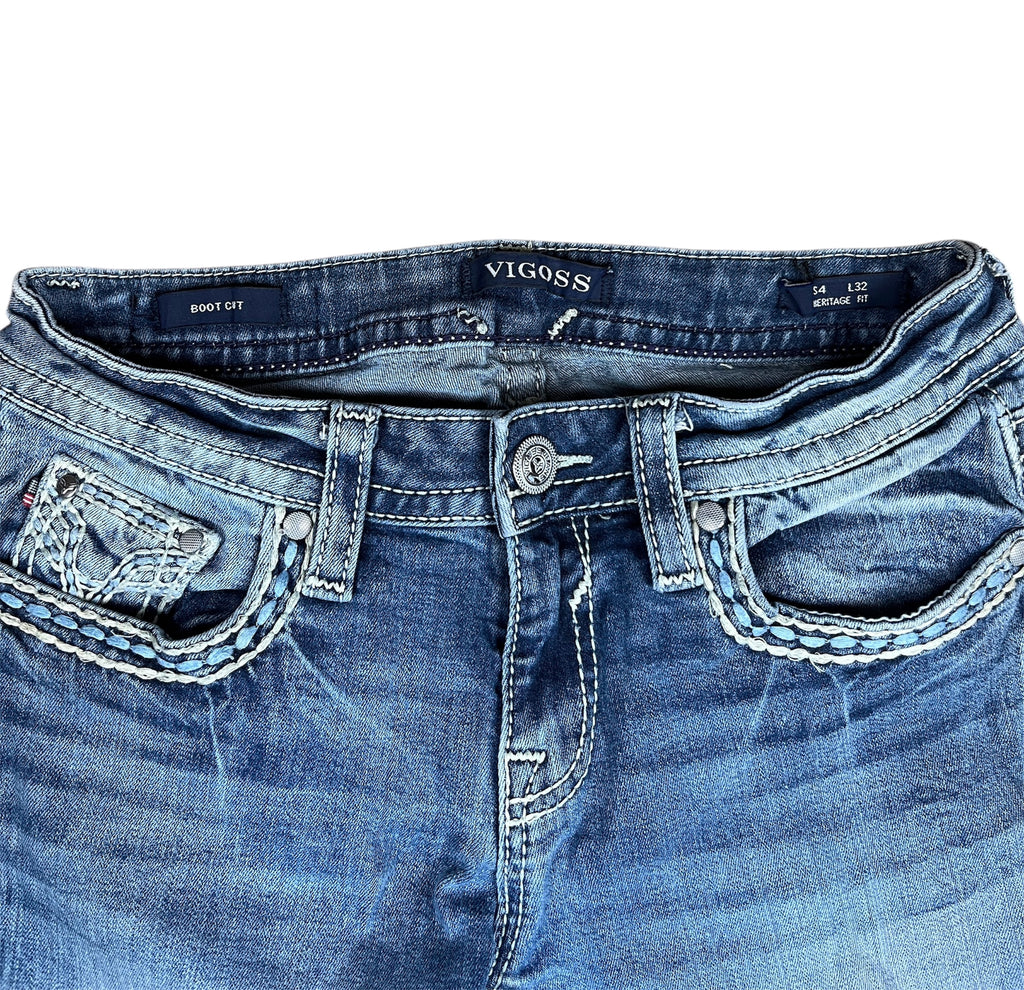 0134 Vigoss Vintage Jeans - Klassischer y2k miss me style true religion
S / 36 / 8