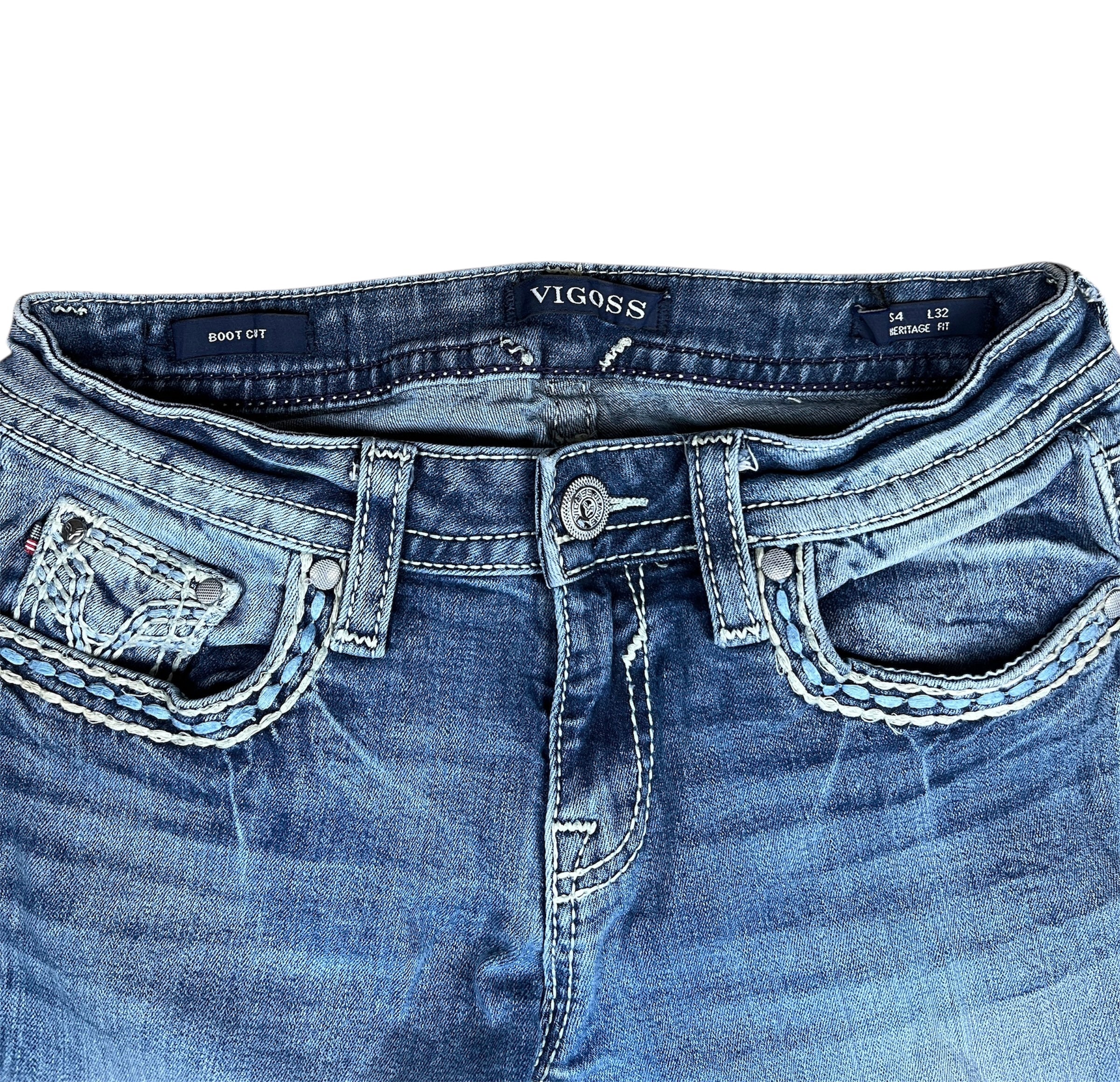 0135 Vintage Y2K Jeans treu Religion Miss me Style
S / 36 / 8