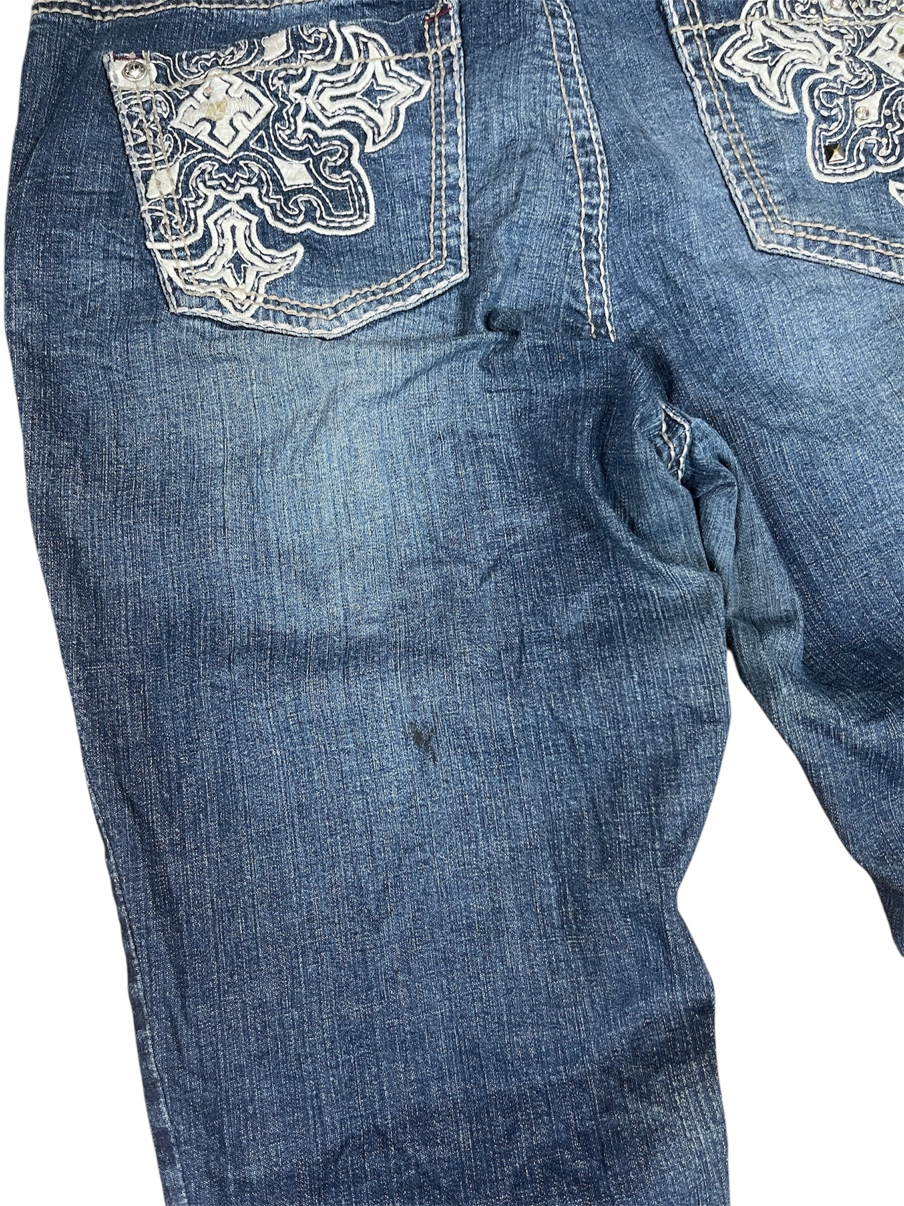 0124 Vintage Jeans – Klassischer Blue Denim Look