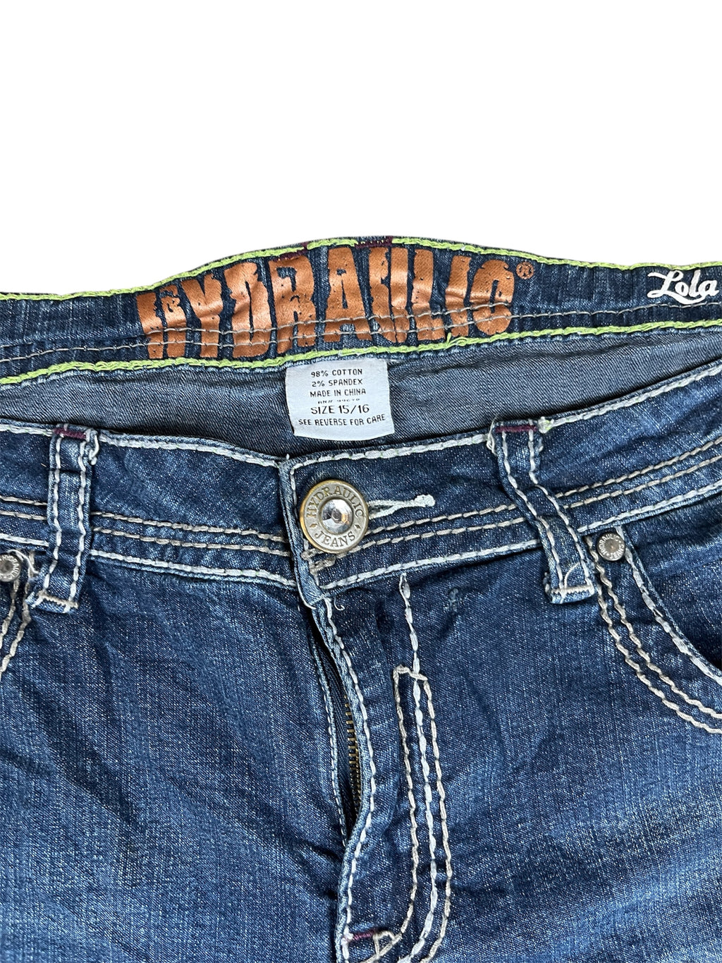 0124 Vintage Jeans – Klassischer Blue Denim Look