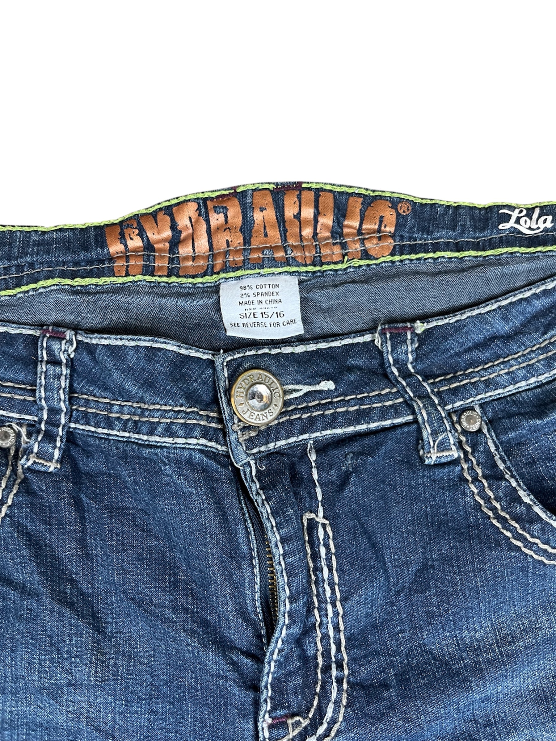 0124 Vintage Jeans – Klassischer Blue Denim Look