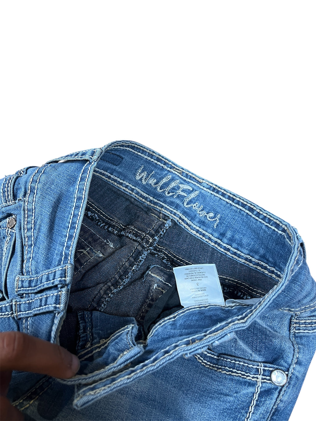 0142 Vintage Japan Style y2k 2000er Jeans Miss
ME Jeans denim
XS / 34 / 6