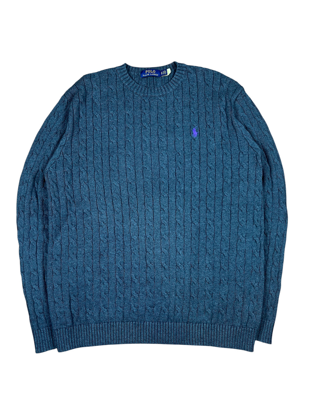 0109 Vintage Polo Ralph Lauren Zopfmuster Pullover
- Größe XL