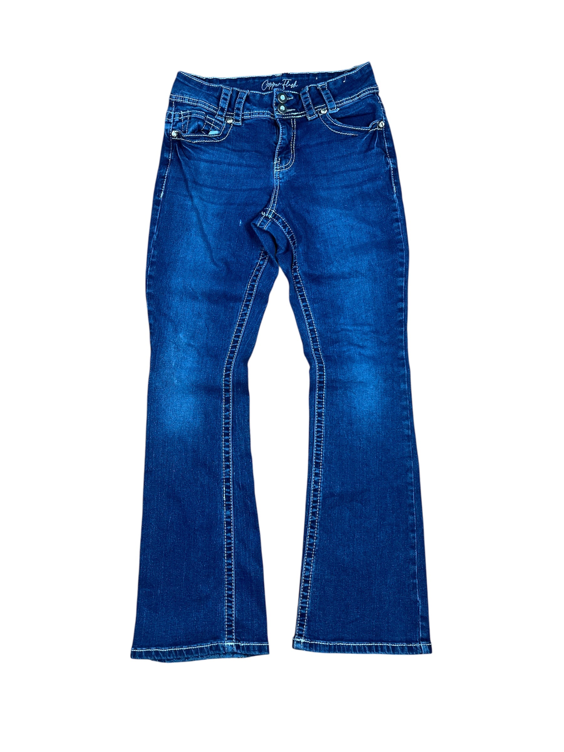 0127 Vintage Jeans – Klassischer Blue Denim Look