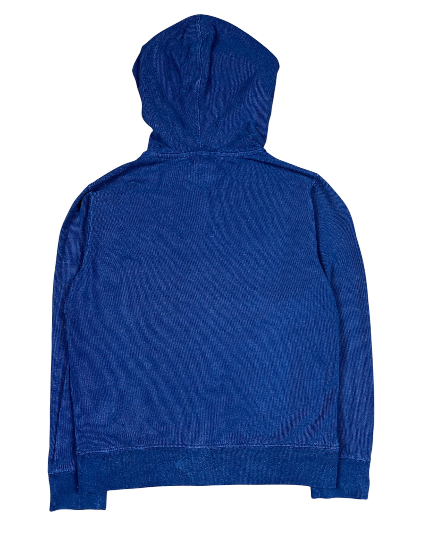 0129 Ralph Lauren  Kapuzenjacke Hoodie Big Pony Blau Größe XS